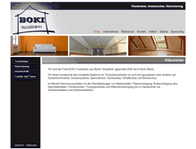 Tablet Screenshot of boki-trockenbau-berlin.de